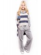 Max Mara - Strickjacke in Ringeloptik