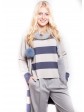 Max Mara - Strickjacke in Ringeloptik
