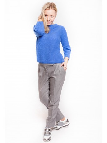 Max Mara Woll/Seidenhose