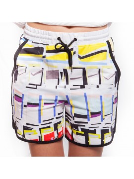 Marc Cain - Knallige Jersey Athletic Shorts in bunt