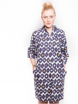 Max Mara Hemdblusenkleid