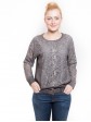 Marc Cain - Spitzen-Sweatshirt in einem coolen Used Look