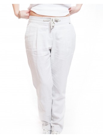 Marc Cain Lässige Stoffhose grau