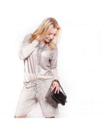 Marc Cain Schimmernder Pullover