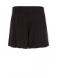 Set - Schwarze leichte Shorts im Hosenrock Stil