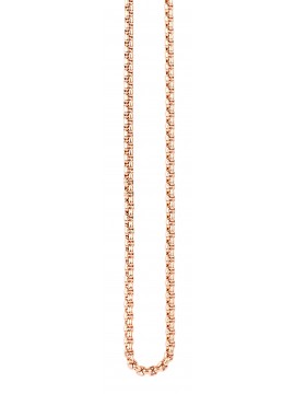 Traumfänger - rosé-goldene mittlere Gliederkette in 70cm Länge