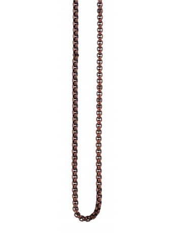 Traumfänger - bronzene lange Gliederkette in 90cm Länge