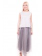 Dorothee Schumacher - "Weightless" Mesh Skirt Rock mit Trompe-l'oeil-Print