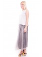 Dorothee Schumacher - "Weightless" Mesh Skirt Rock mit Trompe-l'oeil-Print