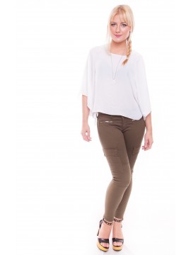 AG Jeans The Tyler Cargo Skinny Ankle khaki