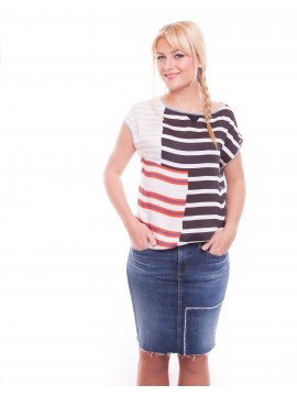 Marc Cain Bedruckte Satinbluse