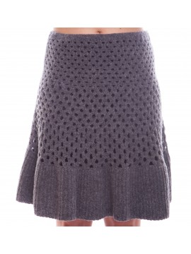 Marc Cain Rock mit Ajour Strick