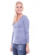 Rosemunde Langarmshirt mit Spitze vintage blue