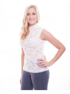 Rosemunde Spitzentop ohne Arm