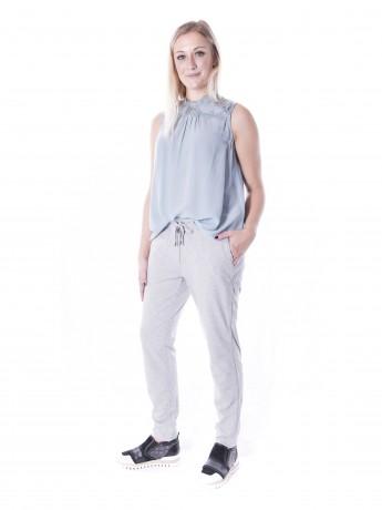 Rosemunde- Top mit Knopfleiste hinten