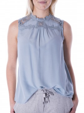 Rosemunde - Top mit Knopfleiste hinten