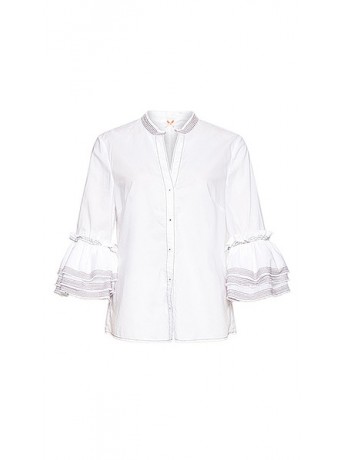 Marc Cain - Bluse im Flamenco-Style