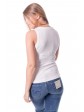 Marc Cain - Basic Rippentop weiß