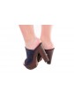 Dorothee Schumacher - "Suede Deluxe Mule" High Heel Clock aus Velourleder