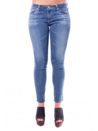 AG Jeans - The Stilt Cigarette in mittelblau
