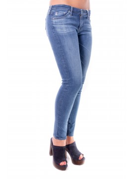 AG Jeans - The Stilt Cigarette in mittelblau