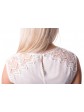 Rosemunde - romantisches Top mit Spitzendetails