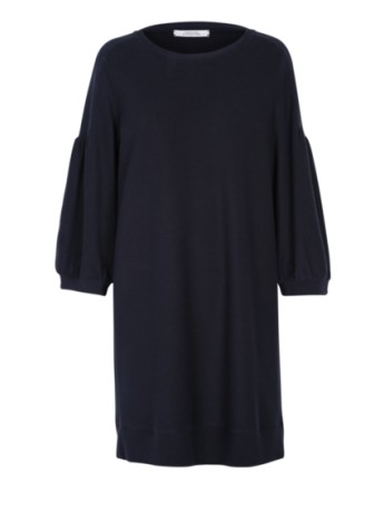 Dorothee Schumacher - smart volumes dress in blue eclipse