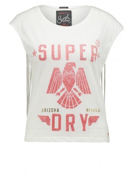 Superdry Shirt mit Fransen