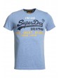 Super Dry Herren T-Shirt "Shop Tri T-Shirt"