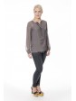 Dorothee Schumacher - Furry Lightness Seidentop Anthrazit