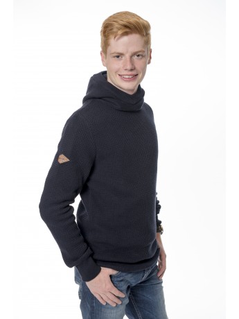 Superdry - Strickhoodie mit Kapuze