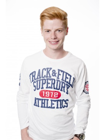 Super Dry Herren Langarm Shirt "Trackster"