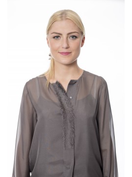 Dorothee Schumacher - Furry Lightness Bluse langarm