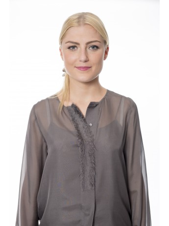 Dorothee Schumacher - Furry Lightness Bluse langarm