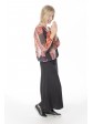 Aldomartins - Bunte Bluse mit Gummizug