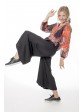 Aldomartins - Bunte Bluse mit Gummizug
