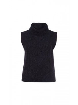 Marc Cain - Zopfpullunder mit kleinem Rolli