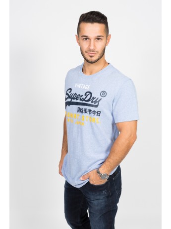Super Dry Herren T-Shirt "Shop Tri T-Shirt"