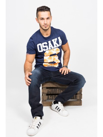 Super Dry Herren T-Shirt "Osaka 3D Palm Tee"