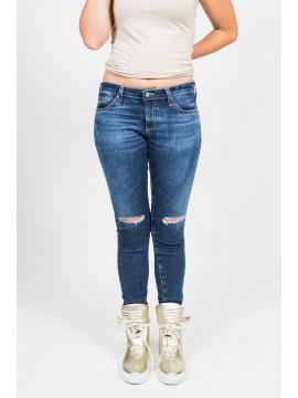 AG Jeans - The Legging Ankle Super Skinny Jeans destroyed