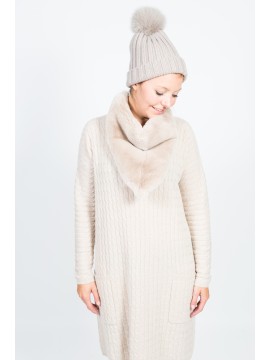 Max Mara Kleid mit Zopfmuster