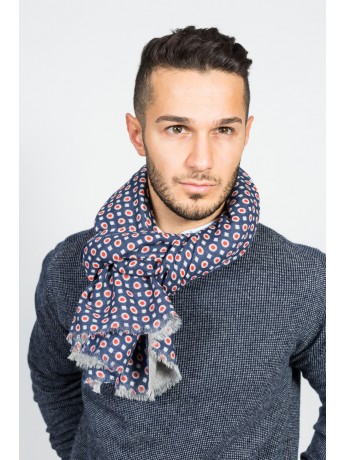 Hartford - Herrenschal mit Punkten