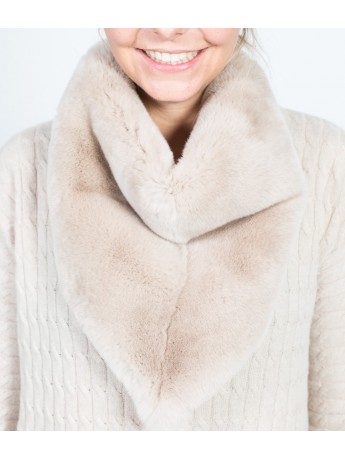 Max Mara - Kragen aus Kaninchenfell