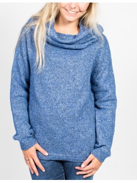 Evelin Brandt - Pullover mit großem Rollkragen