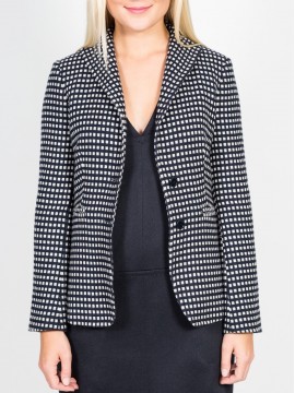 Max Mara - Blazer blau-weiß
