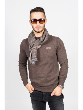 Superdry - Orange Label Herrenpullover braun