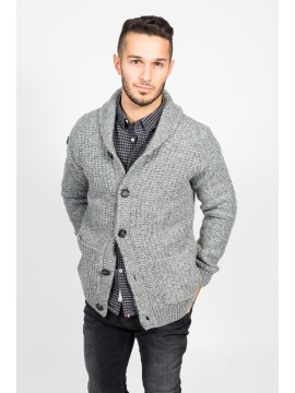 Superdry - Herren Grobstrickjacke