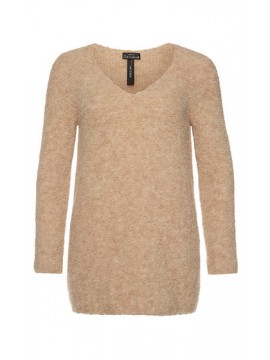 Marc Cain - Pullover mit kleinem V-Ausschnitt