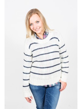 Superdry - Mohair Pullover mit Streifen