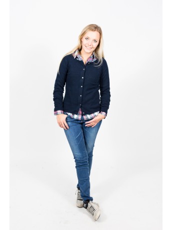 Rosemunde - Strickjacke navy